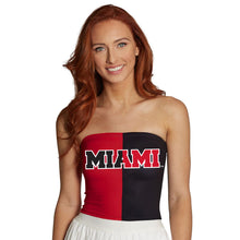 Load image into Gallery viewer, Miami University Two Tone Tube Top