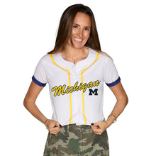 Load image into Gallery viewer, University of Michigan Baseball Jersey