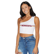 Load image into Gallery viewer, Minnesota White One Shoulder Top