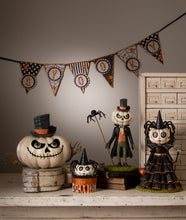 Load image into Gallery viewer, Mrs. Casperita on Box | Halloween Decor | Bethany Lowe