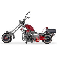 Load image into Gallery viewer, Motorcycle Bike Chopper Construction Model Kit (940 Pieces)