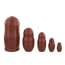 Load image into Gallery viewer, Set of 5 Dolphins Wooden Nesting Dolls 6 Inches