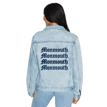 Load image into Gallery viewer, Monmouth Hawks Gothic Denim Jacket