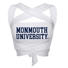 Load image into Gallery viewer, Monmouth Hawks White Multi Way Bandeau Top