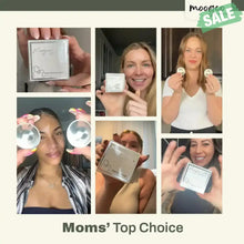 Load image into Gallery viewer, MOOGCO Silver Nursing Cups 925k Silver - For pain - free breastfeeding Heal sore cracked nipples Protect against sore breasts and nipple irritation