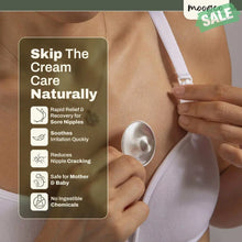 Load image into Gallery viewer, MOOGCO Silver Nursing Cups 925k Silver - For pain - free breastfeeding Heal sore cracked nipples Protect against sore breasts and nipple irritation