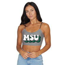 Load image into Gallery viewer, Michigan State Gray Spaghetti Tank