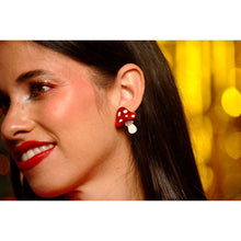 Load image into Gallery viewer, Mushroom Earrings by Laliblue
