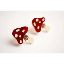 Load image into Gallery viewer, Mushroom Earrings by Laliblue