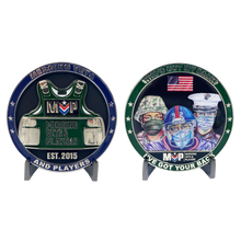 Load image into Gallery viewer, DL11-12 Official Limited Edition MVP Pandemic Heroes Challenge Coins Merging Vets and Players