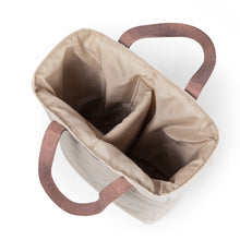 Load image into Gallery viewer, Pinot Jute 2 Bottle Insulated Wine Bag