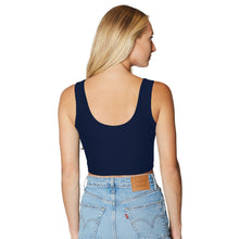 Load image into Gallery viewer, Penn State Navy Crop Tank Top