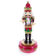 Load image into Gallery viewer, Animated Nutcracker the Drummer Musical Figurine 13 Inches