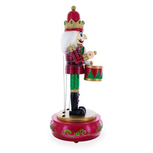 Load image into Gallery viewer, Animated Nutcracker the Drummer Musical Figurine 13 Inches
