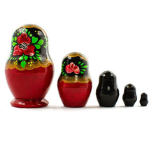 Load image into Gallery viewer, Set of 5 Olesya Wooden Nesting Dolls 3.5 Inches