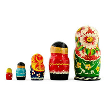 Load image into Gallery viewer, Set of 5 Farmers Family Nesting Dolls 7 Inches