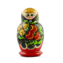 Load image into Gallery viewer, Set of 5 Wooden Nesting Dolls  3.5 Inches