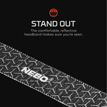 Load image into Gallery viewer, NEBO NEB-HLP-0011 Mycro 400 Rechargeable Headlamp