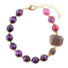 Load image into Gallery viewer, Neims Vibrant Smoky Quartz Bracelet