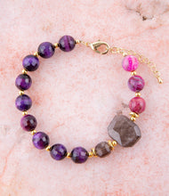 Load image into Gallery viewer, Neims Vibrant Smoky Quartz Bracelet