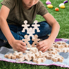 Load image into Gallery viewer, 32 Pcs Wooden Little Balancing People Stacking Set