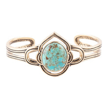Load image into Gallery viewer, Nova Turquoise and Bronze Cuff Bracelet