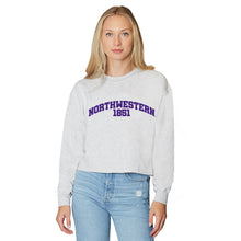 Load image into Gallery viewer, Northwestern Wildcats Established Gray Crewneck
