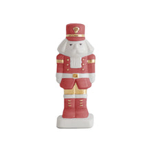 Load image into Gallery viewer, Holiday Red Nutcracker with 22K Gold Accents