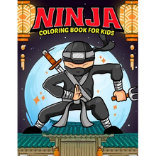Load image into Gallery viewer, Ninja Coloring Book for Kid: Boy coloring books - Paperback