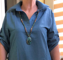 Load image into Gallery viewer, Triple Jasper Vitality &amp; Detox Necklace