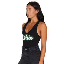 Load image into Gallery viewer, Ohio Bobcats Black Bodysuit