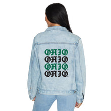Load image into Gallery viewer, Ohio Bobcats Gothic Denim Jacket