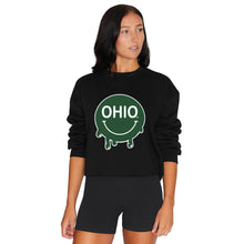 Load image into Gallery viewer, Ohio Bobcats Smile Cropped Crewneck