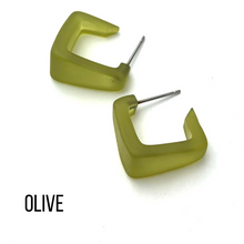 Load image into Gallery viewer, Bermuda Hoop Earrings