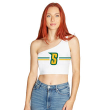 Load image into Gallery viewer, Siena White One Shoulder Top