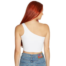 Load image into Gallery viewer, Coastal Carolina White One Shoulder Top