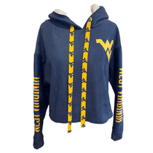 Load image into Gallery viewer, West Virginia Mountaineers Varsity Furry Hoodie