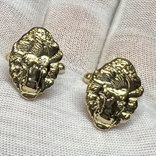 Load image into Gallery viewer, PBX-004-A Law Enforcement Officers Memorial National Police Memorial Lion Cufflinks PBA FOP FLEOA