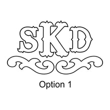 Load image into Gallery viewer, Applique Monogram Pillow Cover