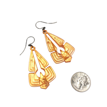 Load image into Gallery viewer, Sun Glow Triad Earrings