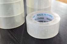 Load image into Gallery viewer, Tache 40 Rolls Clear Acrylic Sealing Packing Tape 1.89 Inches x 110 Yard x 1.89 Mil (SPTAPE-189110) Upgraded
