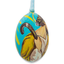 Load image into Gallery viewer, Joseph Shepherd Wooden Christmas Ornament 3 Inches