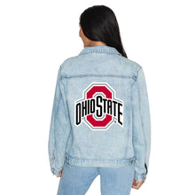 Load image into Gallery viewer, Ohio State OSU Buckeyes Denim Jacket