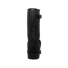 Load image into Gallery viewer, Shadowstep Men's Black leather motorcycle boots