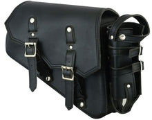 Load image into Gallery viewer, Right Side Synthetic Leather Swing Arm Bag w/Bottle Holder