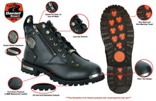 Load image into Gallery viewer, Men's 6'' Side Zipper Plain Toe Boot
