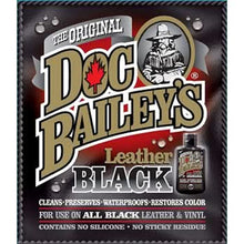 Load image into Gallery viewer, DBailey Doc Bailey's Leather Black Redye and Waterproof