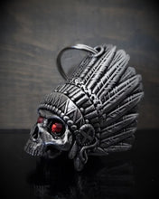 Load image into Gallery viewer, BB-74 Indian Skull Diamond Bell