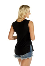 Load image into Gallery viewer, Women's Rock Star Lace-Up Tank Top