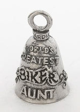 Load image into Gallery viewer, GB World's G B A Guardian BellÂ® GB World's Greatest Biker Aunt